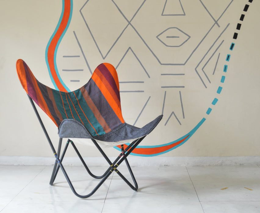 Back to The Future/Charcoal Butterfly Chair